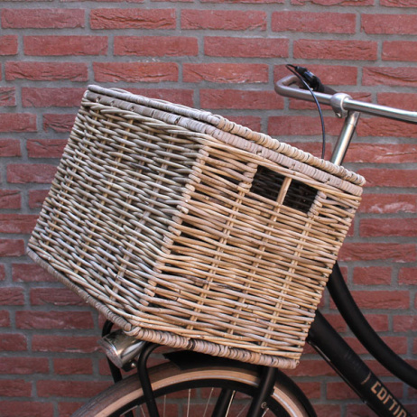 Opbergmand met deksel 47 cm